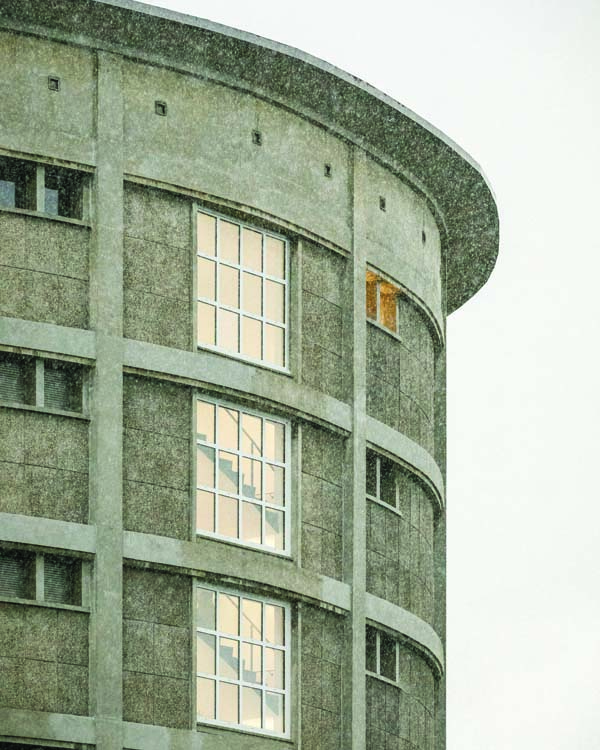 Détail de la façade