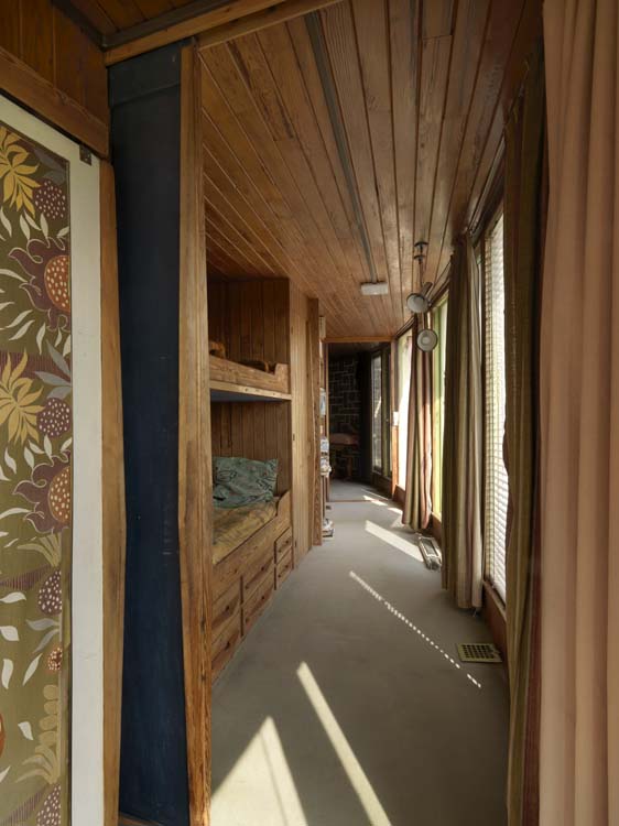 Chambre en enfilade avec lits-bateaux