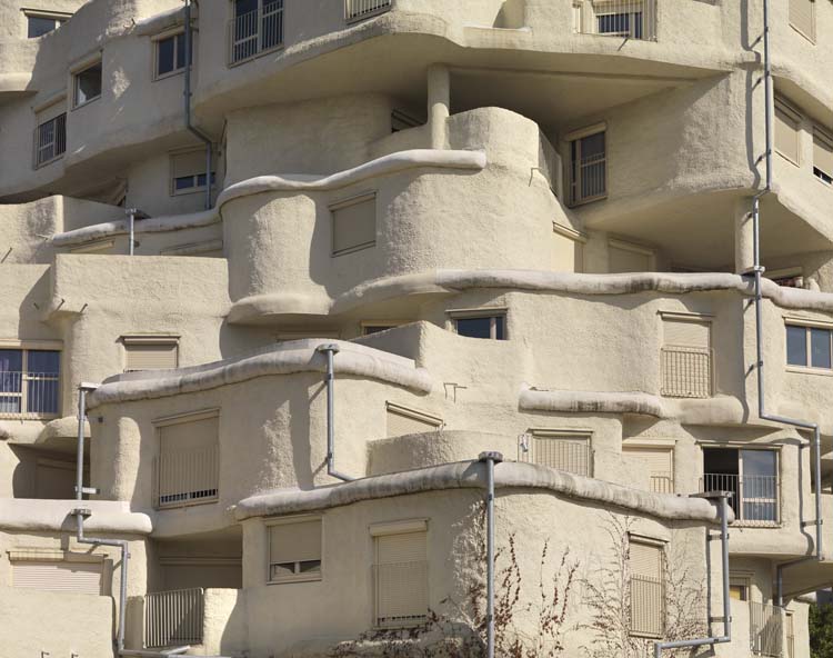 Détail de la façade