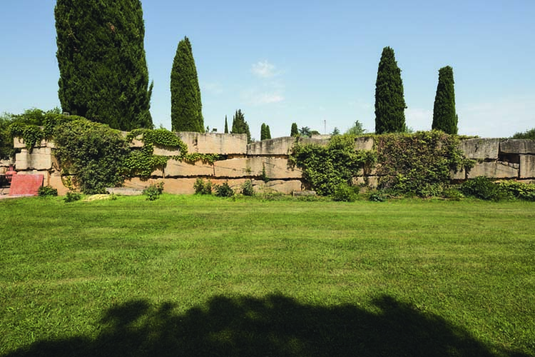 Mur du jardin