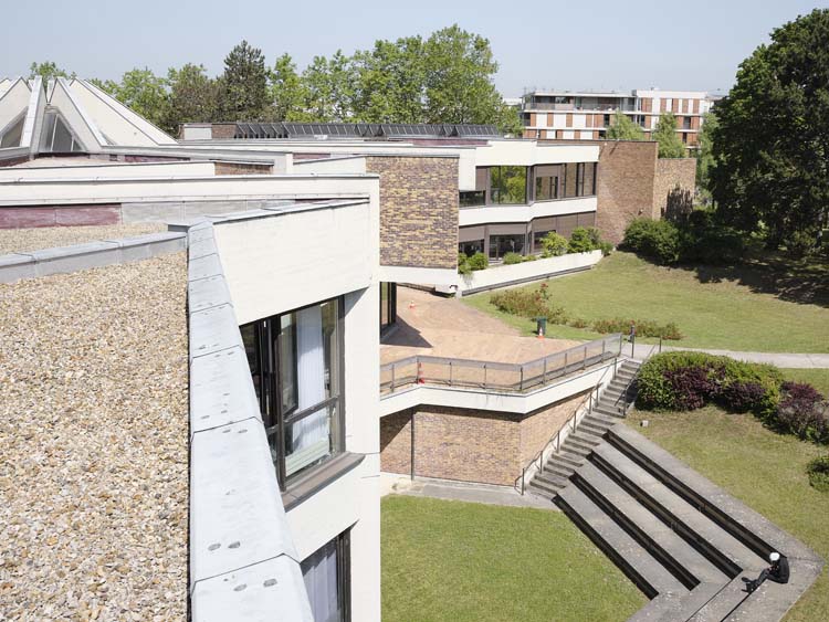 Vue d'ensemble depuis le toit-terrasse