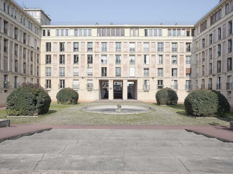 Vue d’ensemble des façades