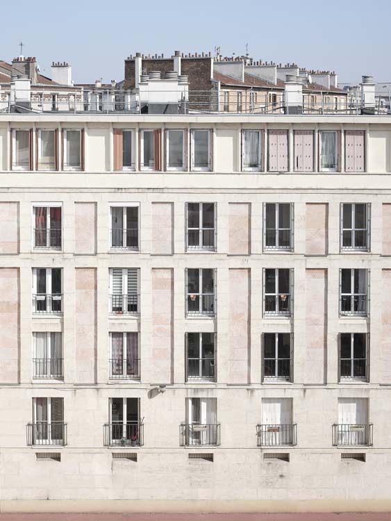 Détail des façades