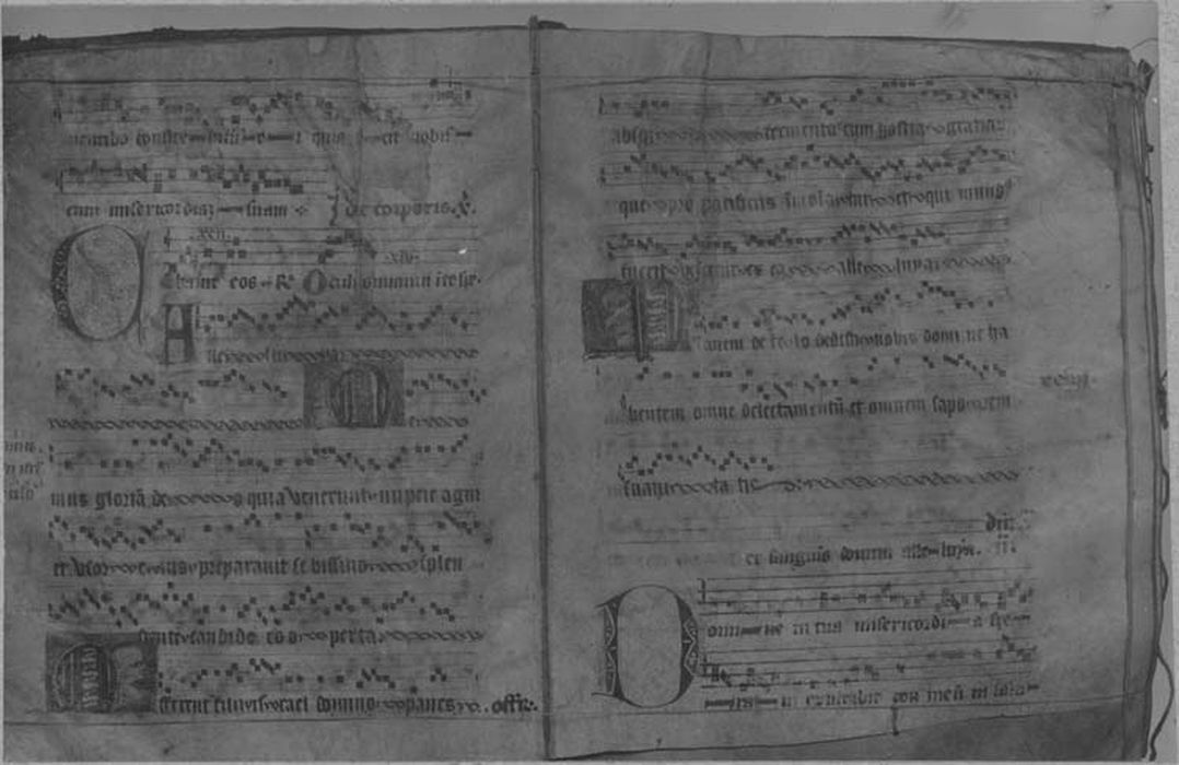 manuscrits (livres de choeur), vue partielle - © Ministère de la Culture (France), Médiathèque du patrimoine et de la photographie, diffusion RMN-GP