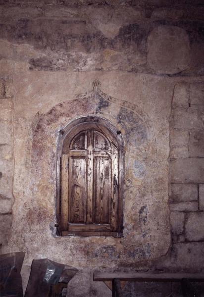 peinture monumentale, chapelle nord, vue partielle