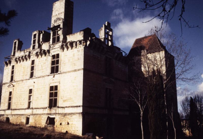 façades sud-est, vue générale