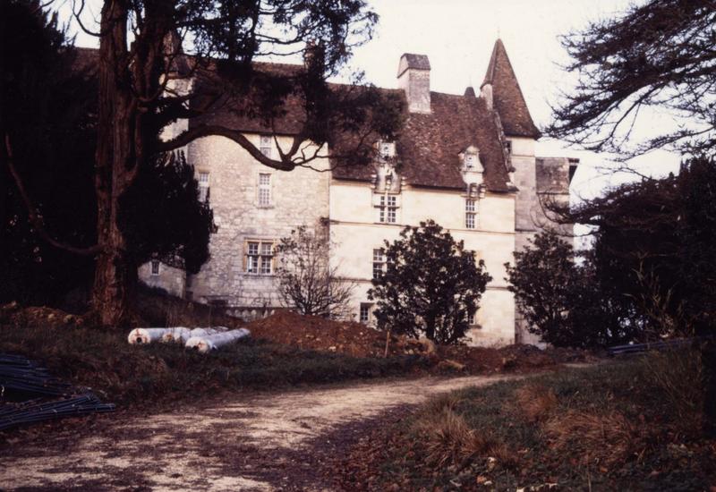 façade sud, vue partielle