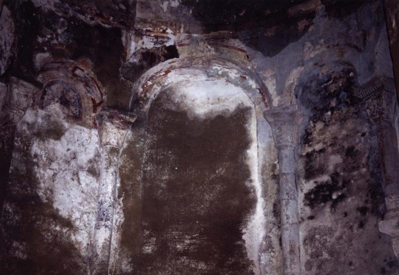 peinture monumentale du transept sud, vue partielle