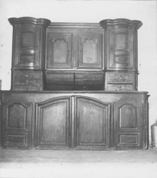 meuble de sacristie, style Louis XV, vue générale