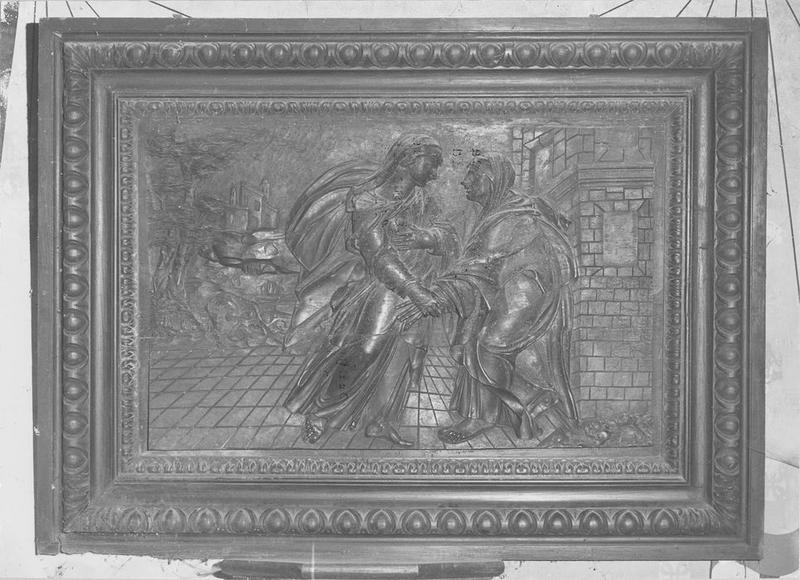 bas-relief : Visitation (la), vue générale - © Ministère de la Culture (France), Médiathèque du patrimoine et de la photographie (objets mobiliers), tous droits réservés