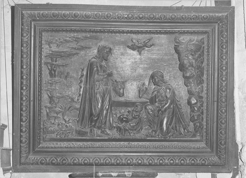 bas-relief : Nativité (la), vue générale - © Ministère de la Culture (France), Médiathèque du patrimoine et de la photographie (objets mobiliers), tous droits réservés