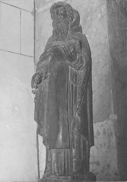 statue (petite nature) : saint Antoine, vue générale