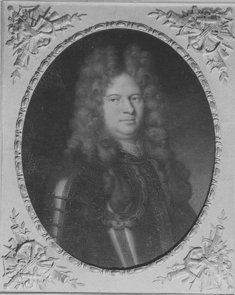 Tableau : portrait de Jean Bart, vue générale