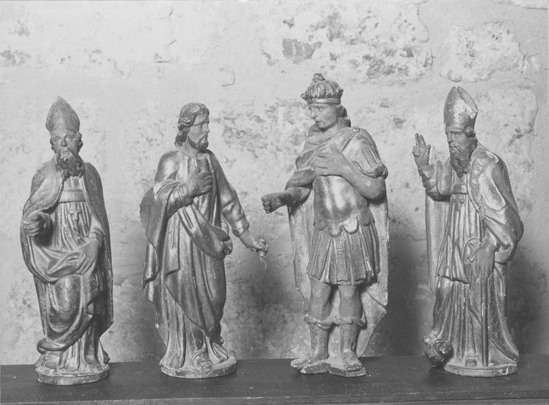 statuettes du tabernacle du maître-autel, vue générale