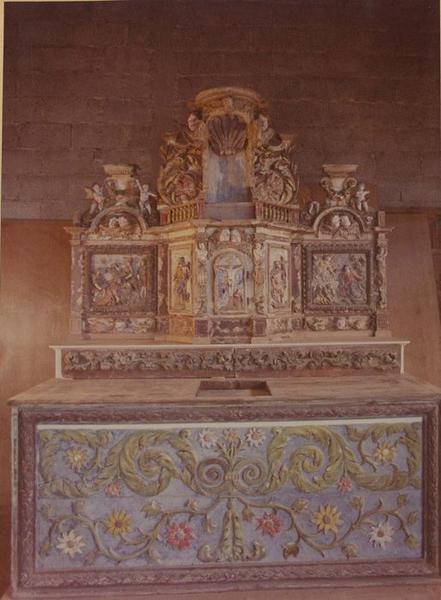 retable, vue partielle