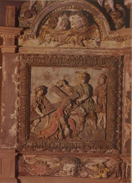 retable, détail