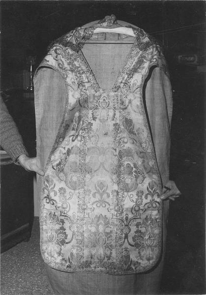 chasuble, vue générale