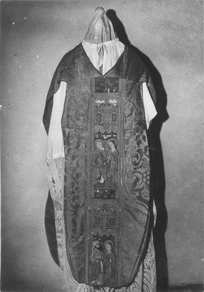 chasuble, vue générale