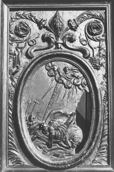 chaire à prêcher, détail - © Ministère de la Culture (France), Médiathèque du patrimoine et de la photographie (objets mobiliers), tous droits réservés