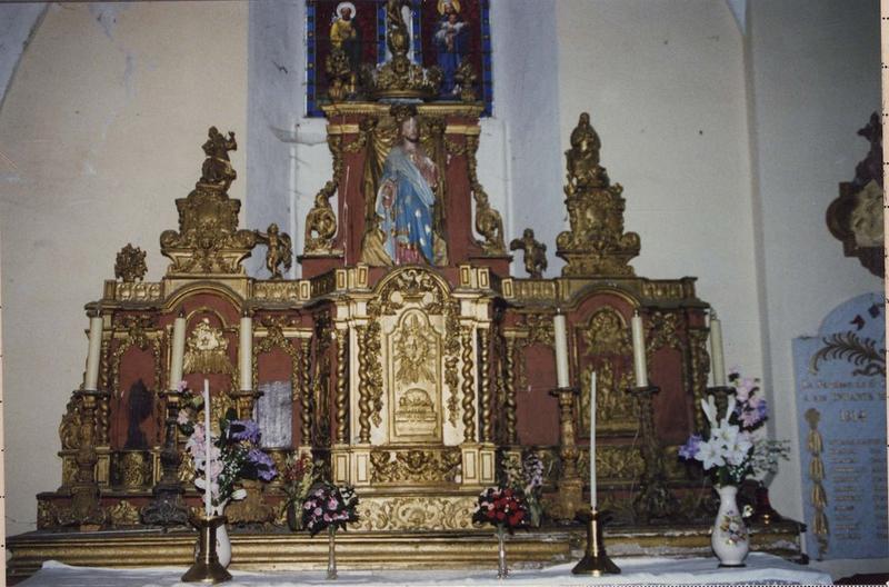 tabernacle, 4 chandeliers, vue générale