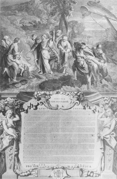 livre : thèses soutenues par Mgr de Beaumont, archevêque de Paris, détail