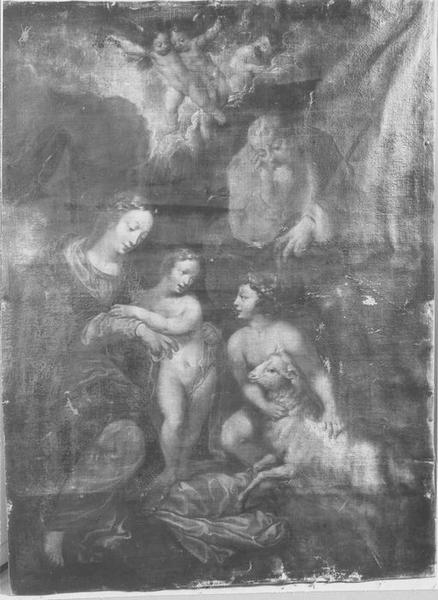 tableau : Sainte Famille avec saint Jean, vue générale