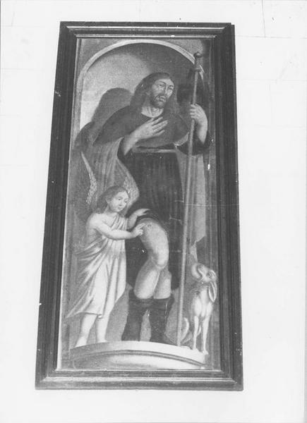 tableau : saint Roch, vue générale