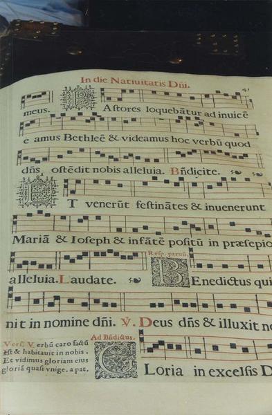 livre (antiphonaire), détail