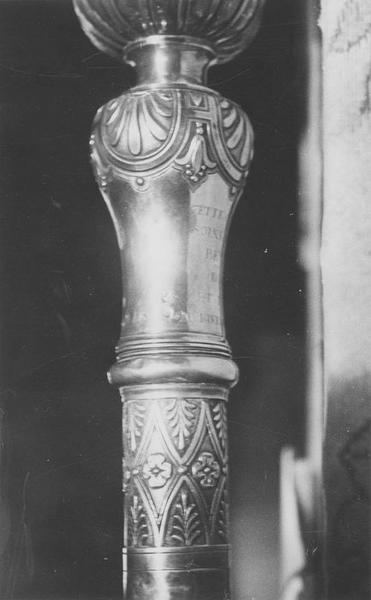 croix de procession, détail - © Ministère de la Culture (France), Médiathèque du patrimoine et de la photographie (objets mobiliers), tous droits réservés