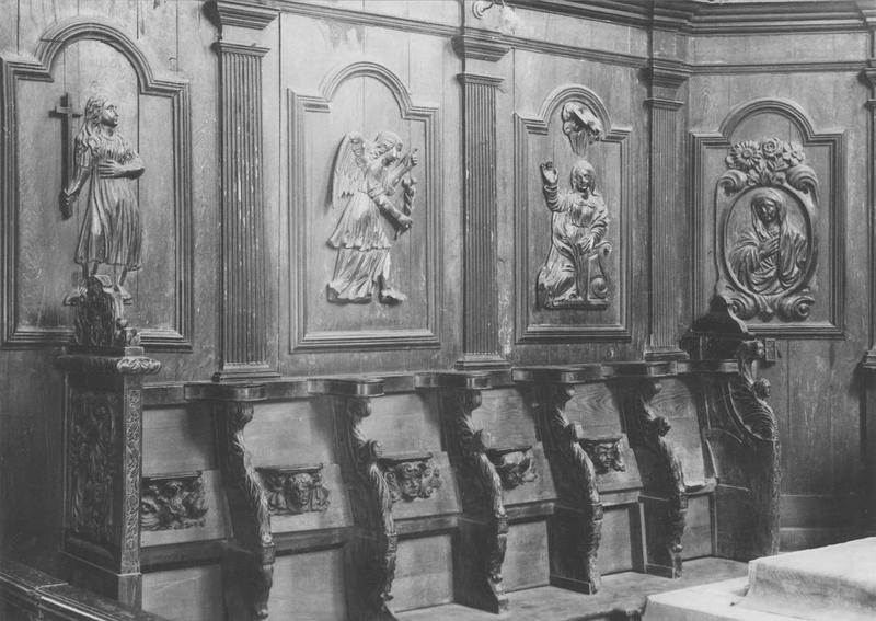 stalles, vue partielle