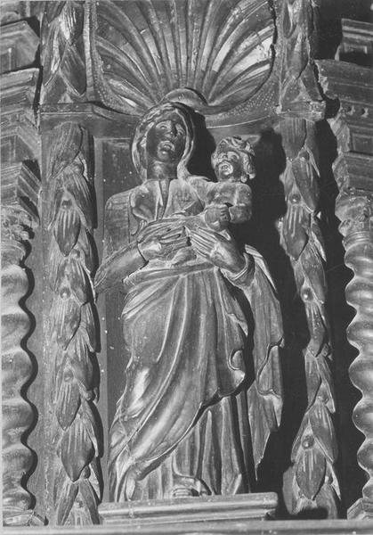statue du tabernacle du maître-autel, vue générale