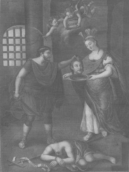tableau : Décollation de saint Jean-Baptiste, vue générale - © Ministère de la Culture (France), Médiathèque du patrimoine et de la photographie (objets mobiliers), tous droits réservés