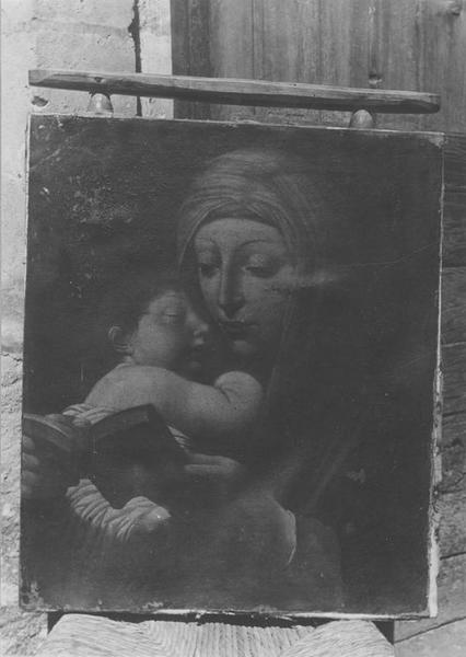 Vierge à l'enfant, vue générale