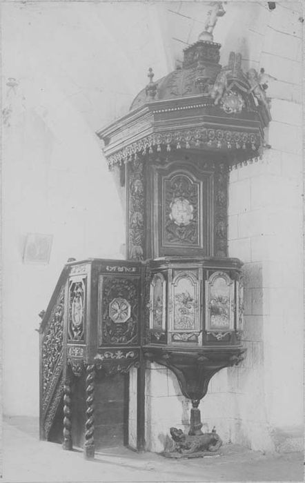 chaire à prêcher - © Ministère de la Culture (France), Médiathèque du patrimoine et de la photographie, diffusion RMN-GP