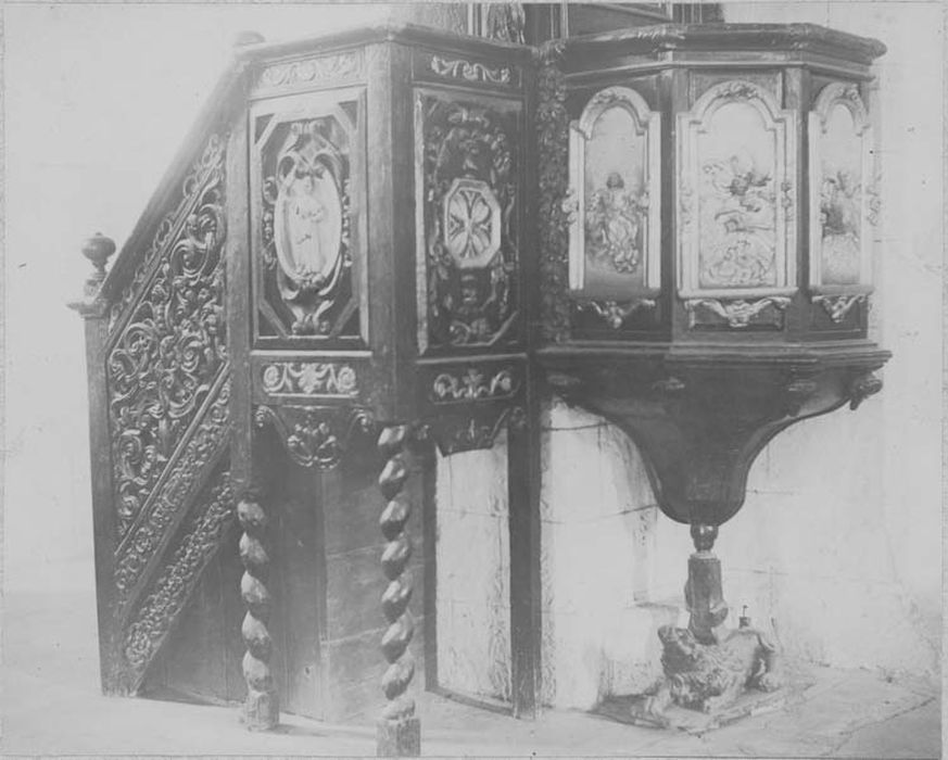 chaire à prêcher - © Ministère de la Culture (France), Médiathèque du patrimoine et de la photographie, diffusion RMN-GP
