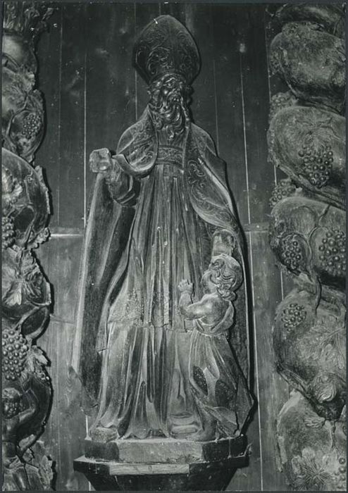 statue : Saint évêque non identifié n°1