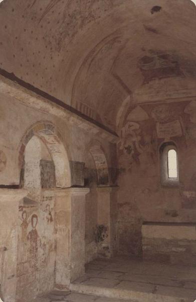 peintures monumentales, vue générale du choeur