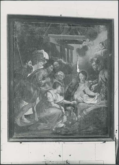 tableau : Adoration des bergers - © Ministère de la Culture (France), Médiathèque du patrimoine et de la photographie, diffusion GrandPalaisRmn Photo