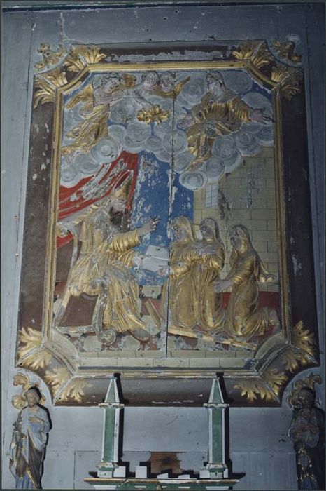 retable de la chapelle sud, détail