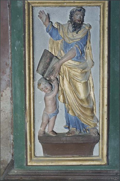 retable de la chapelle sud, détail