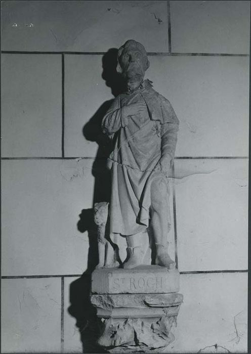 statue : Saint Roch
