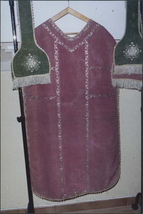 chasuble, étole et manipule