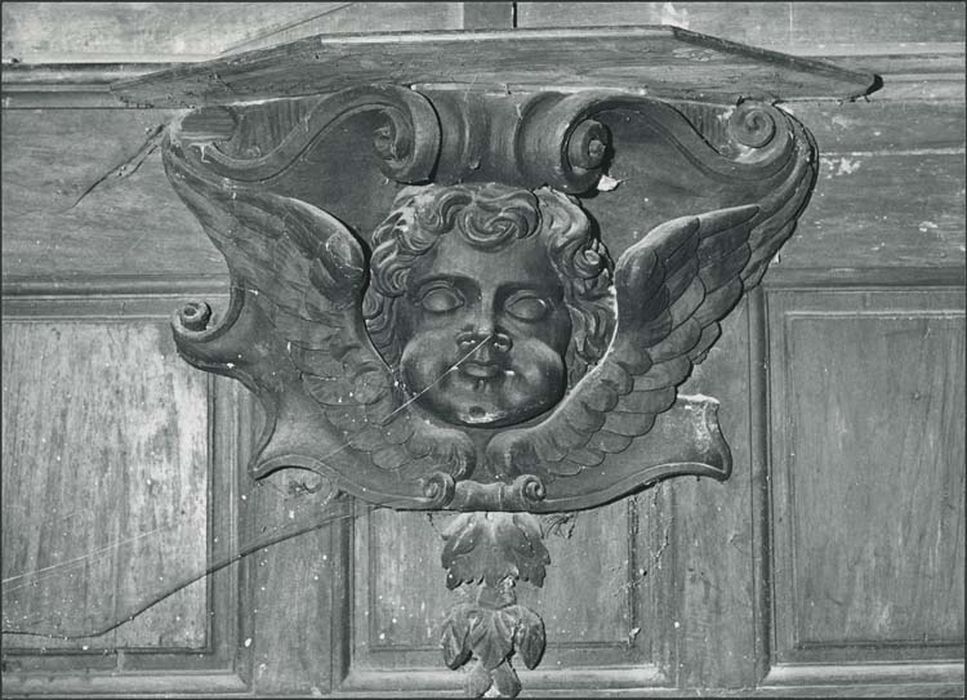 bas-relief : Tête d'angelot n°1 - © Ministère de la Culture (France), Médiathèque du patrimoine et de la photographie, diffusion GrandPalaisRmn Photo