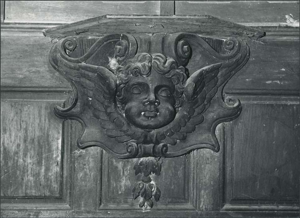 bas-relief : Tête d'angelot n°2 - © Ministère de la Culture (France), Médiathèque du patrimoine et de la photographie, diffusion GrandPalaisRmn Photo