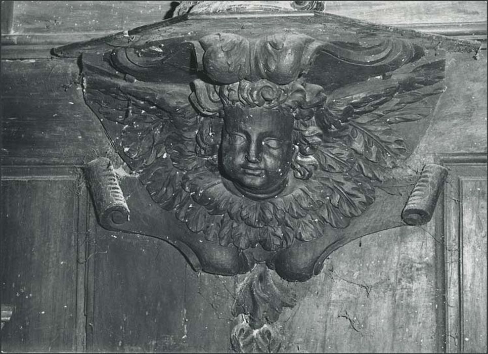 bas-relief : Tête d'angelot n°4 - © Ministère de la Culture (France), Médiathèque du patrimoine et de la photographie, diffusion GrandPalaisRmn Photo