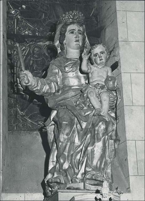 statue : Vierge à l'Enfant - © Ministère de la Culture (France), Médiathèque du patrimoine et de la photographie, diffusion GrandPalaisRmn Photo