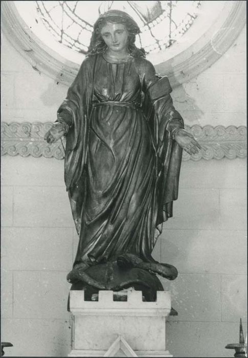 statue : Vierge - © Ministère de la Culture (France), Médiathèque du patrimoine et de la photographie, diffusion GrandPalaisRmn Photo