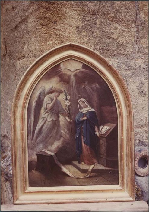 tableau : Station du Rosaire, détail d’une station