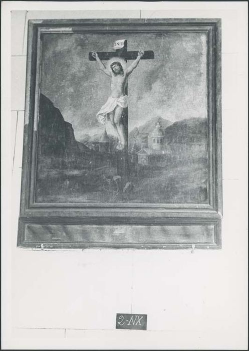 tableau : Christ en croix