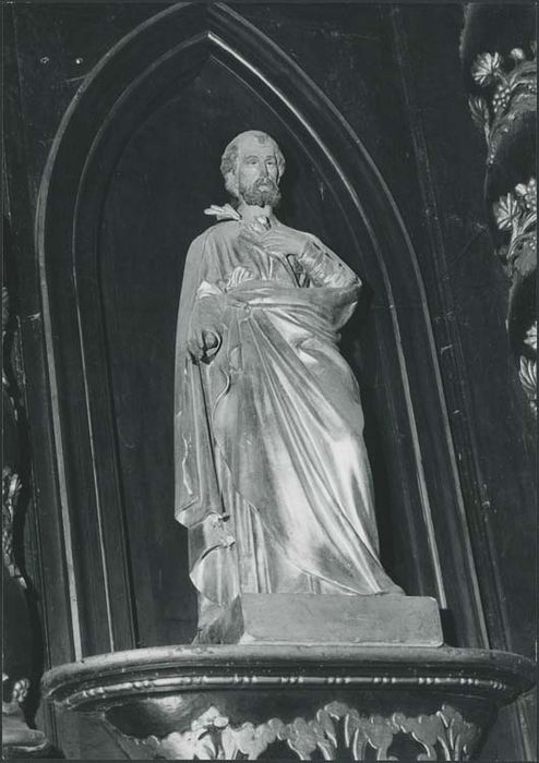 statue : Saint Joseph - © Ministère de la Culture (France), Médiathèque de l'architecture et du patrimoine, Diffusion RMN-GP 